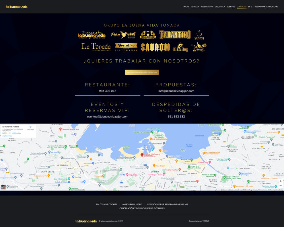 Портфолио: labuenavidagijon.com